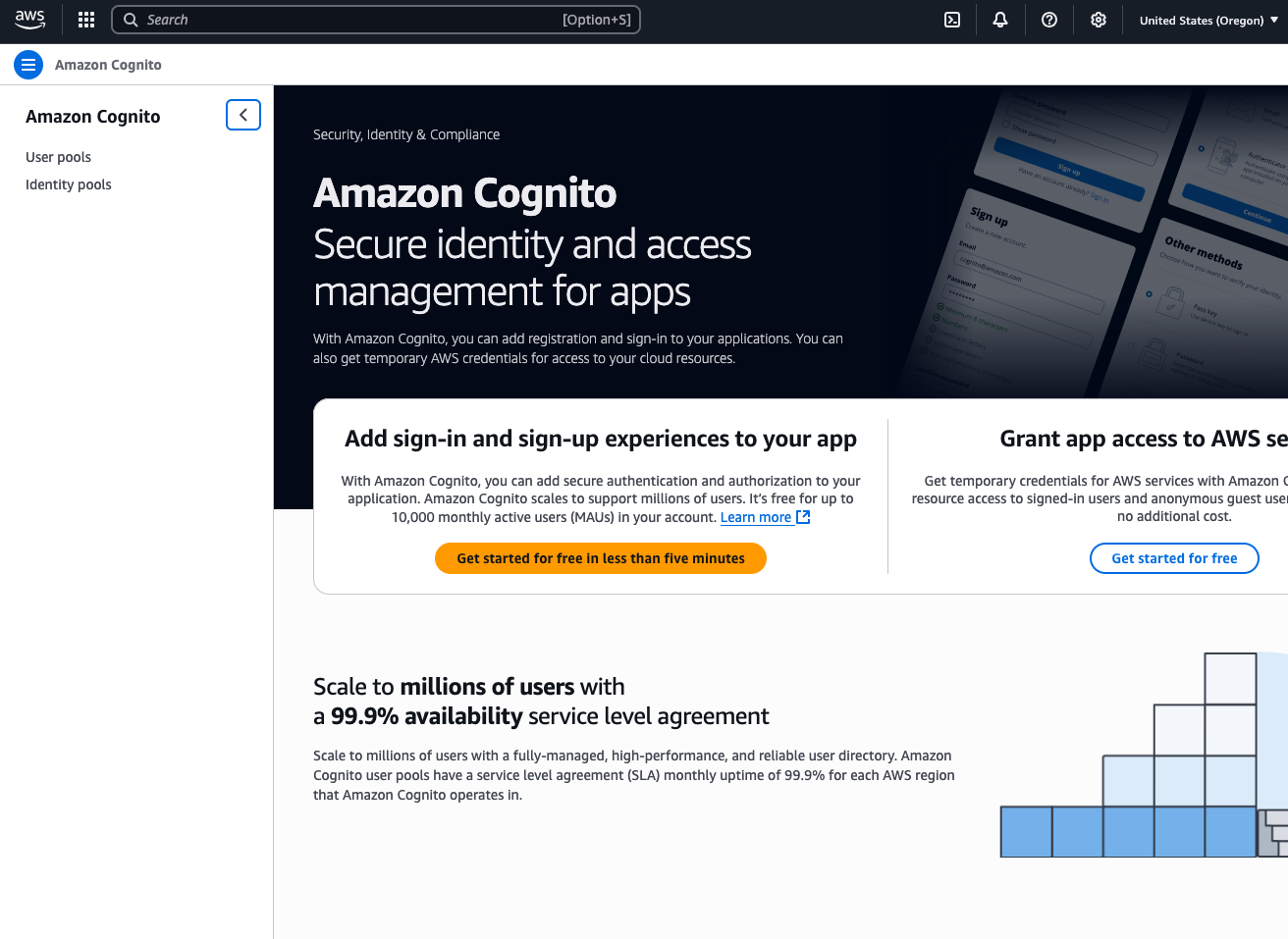 Cognito Home Page